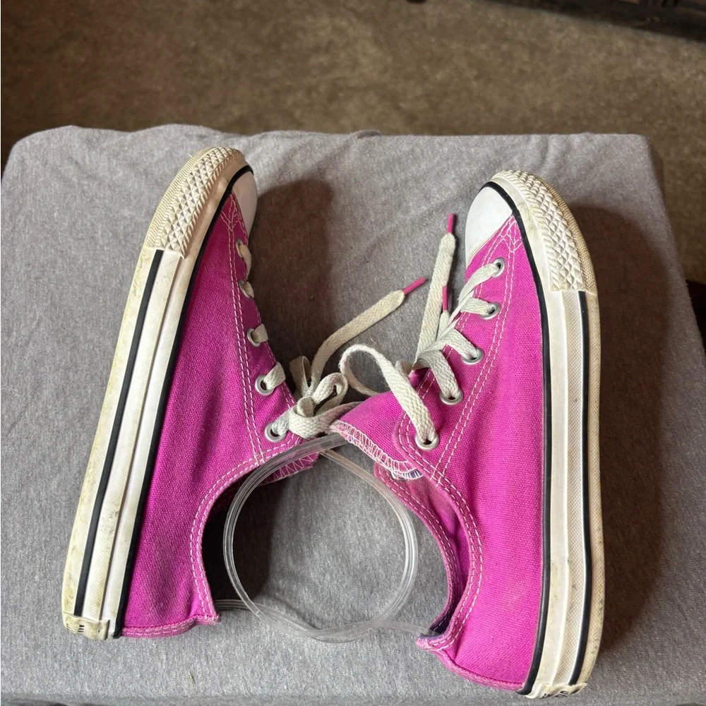 Converse All Star Kids Sneakers in Pink/Purple Size 3 Colorful School Casual